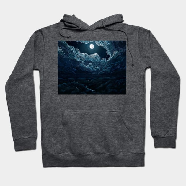 Appalachia Moonlight Hoodie by Haptica